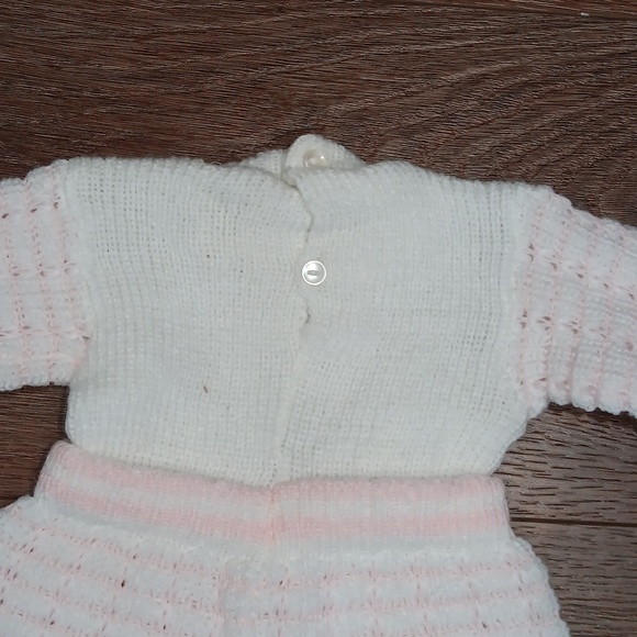 VINTAGE KNIT ONE PIECE INFANT outfit... #5843 - Picture 9 of 10